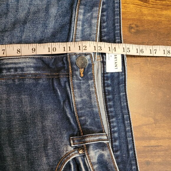 Lane Bryant Jeans Size 26 Mid Rise Skinny Medium Dark Wash Stretch Denim - Picture 8 of 10